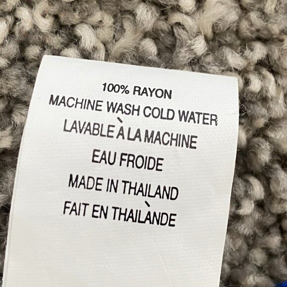 Elephant Print Made in Thailand Blue & Gold Wrap Skirt Midi Skirt Size O/S Large - Picture 11 of 13